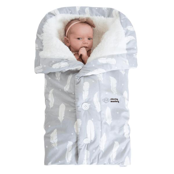 Cheeky Monkey Breathable Bassinest Pad White