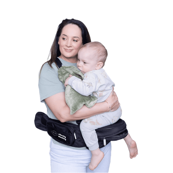 Cheeky Monkey Foldable Baby Hip Seat Carrier
