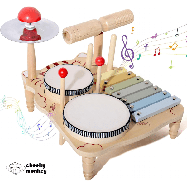 Cheeky Monkey Toy Melody Mix Pastel