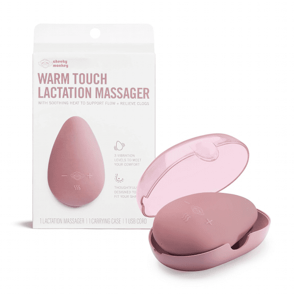 Cheeky Monkey Warming Breastfeeding Lactation Massager