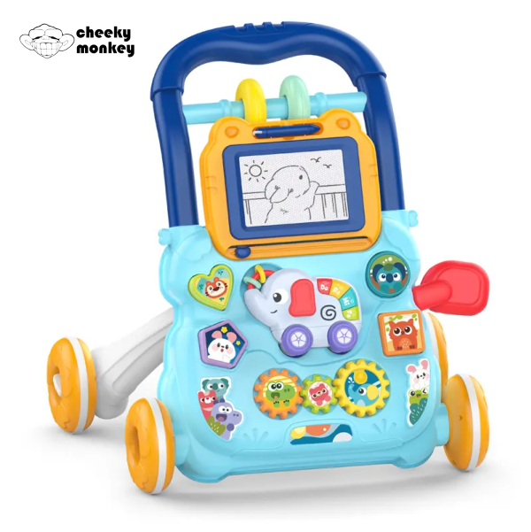 Cheeky Monkey 3-in-1 Baby Walker