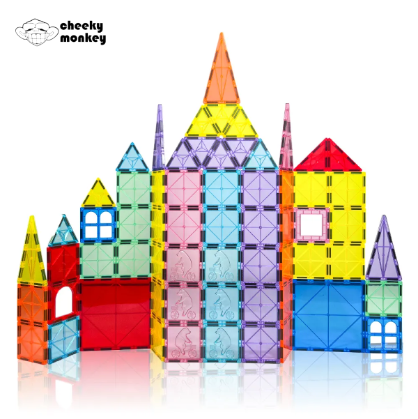 Cheeky Monkey Magnetic Tiles STEM Toys